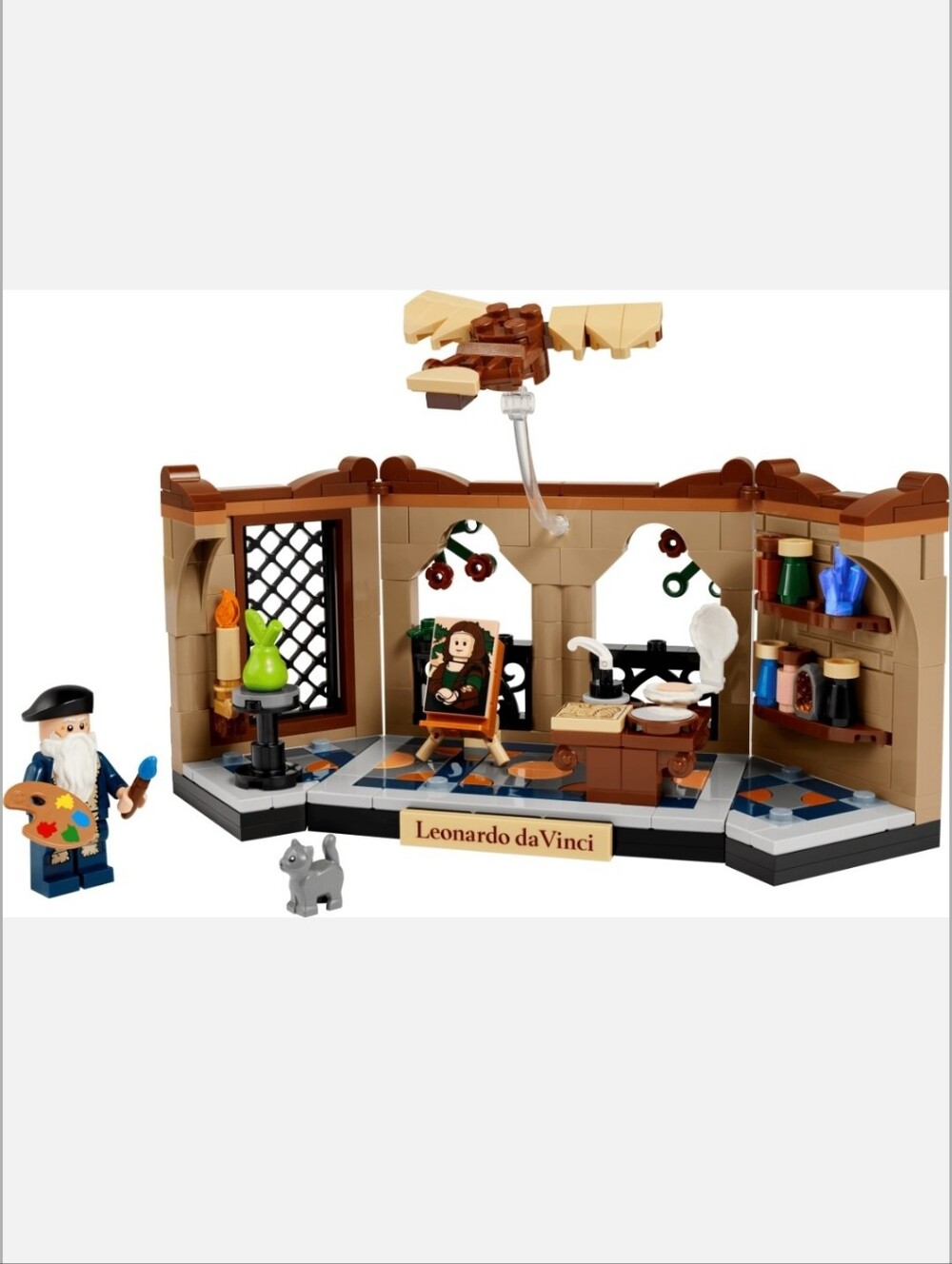 NIB Lego 40902 Limited Edition Tribute to Leonardo da Vinci - Picture 9 of 10